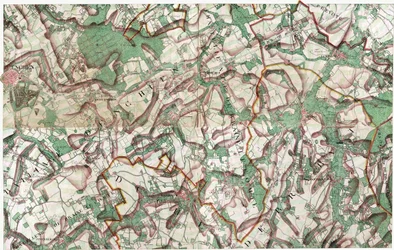 Karte von Enghien, Belgien